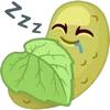 😴 Эмодзи «Фруктовощи Emoji» для Telegram