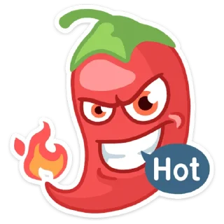 😈 Стикер «Фруктовощи» для Telegram