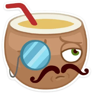 🧐 Стикер «Фруктовощи» для Telegram
