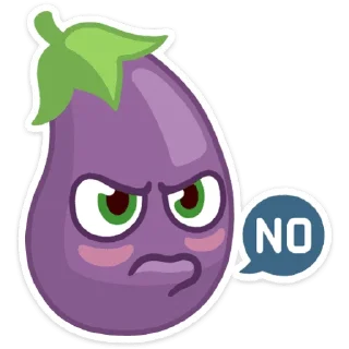 🍆 Стикер «Фруктовощи» для Telegram