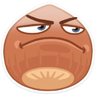 🌰 Стикер «Фруктовощи» для Telegram