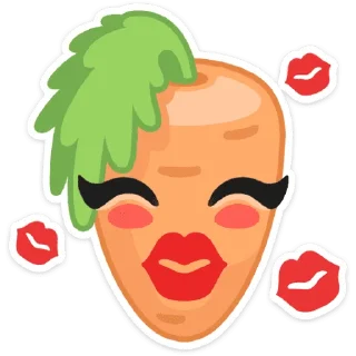 🥕 Стикер «Фруктовощи» для Telegram