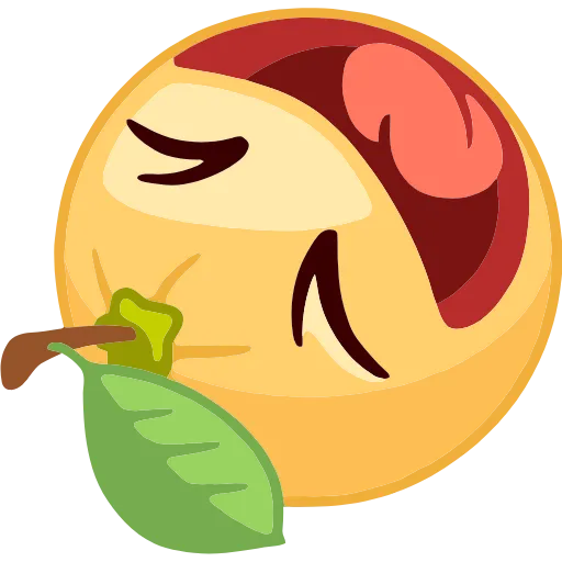😆 Эмодзи «Фруктовощи» для Telegram
