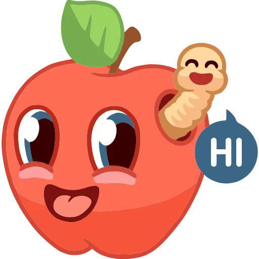 Эмодзи Фруктовощи для Telegram — скачать