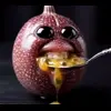 🤩 Эмодзи «Фрукты #cute #food #status» для Telegram