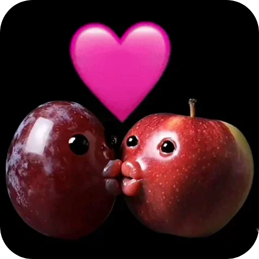 ❤ Стикер «фруктики» для Telegram
