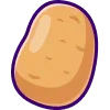🥔 Эмодзи «Фруктовы» для Telegram