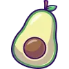 🥑 Эмодзи «Фруктовы» для Telegram