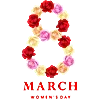 💐 Эмодзи «8 марта 💐» для Telegram