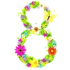 💐 Эмодзи «8 марта 💐» для Telegram