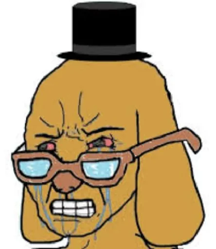 😭 Стикер «FUCK JANNIES» для Telegram