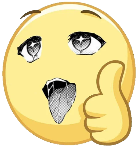 👍 Стикер «Онямэ» для Telegram