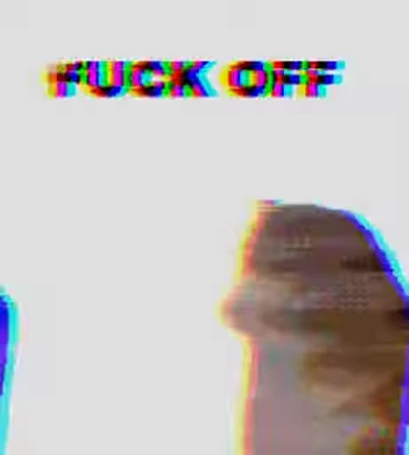 😕 Стикер «Fuck off Dogs Videostickers» для Telegram