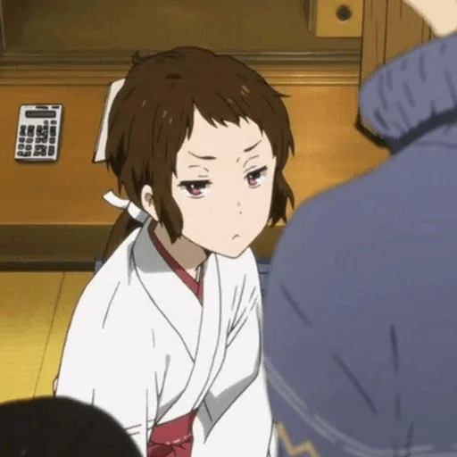 🍑 Стикер «Hyouka» для Telegram