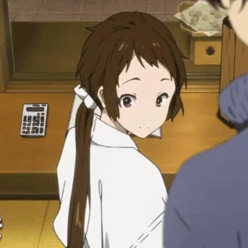 🍑 Стикер «Hyouka» для Telegram
