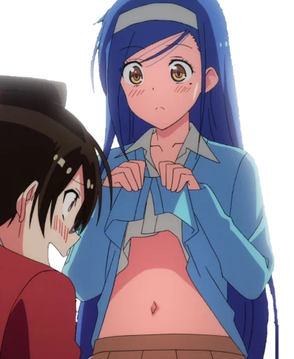 ☺️ Стикер «Fumino Furuhashi» для Telegram