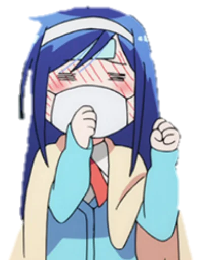 👑 Стикер «Fumino Furuhashi» для Telegram