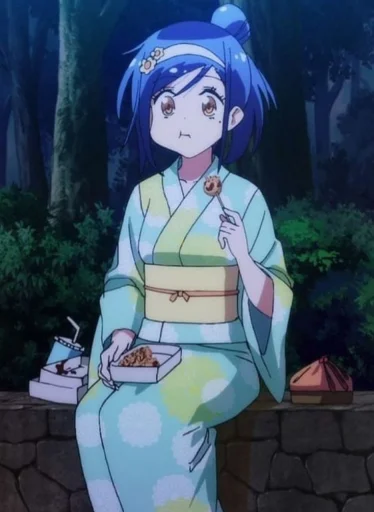 🥢 Стикер «Fumino Furuhashi» для Telegram