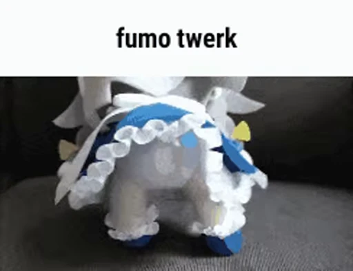 😚 Стикер «fumo fumo fumo fumo GIFs» для Telegram