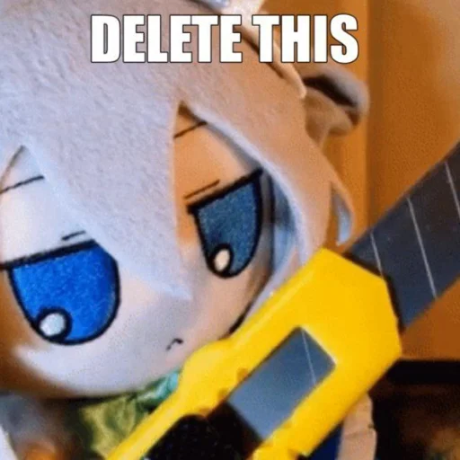 😠 Стикер «plushies» для Telegram