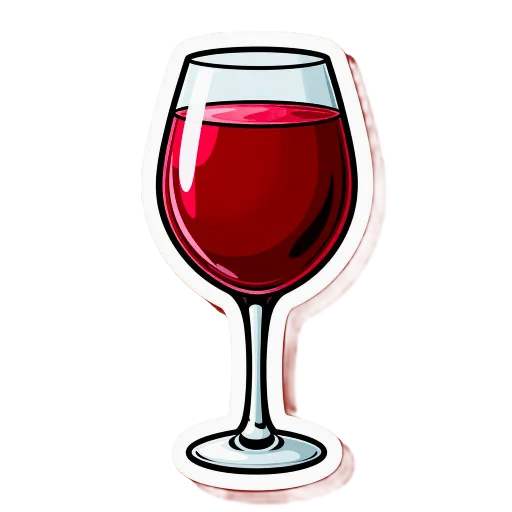 🍷 Стикер «Напитки веселья» для Telegram