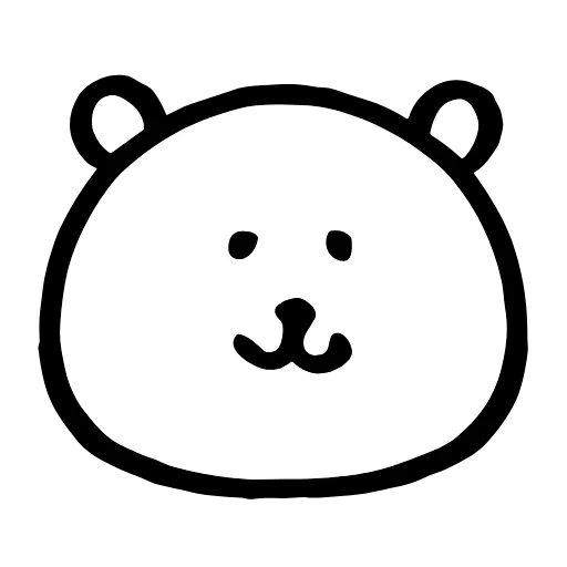 Эмодзи ‍ funny bear для Telegram — скачать