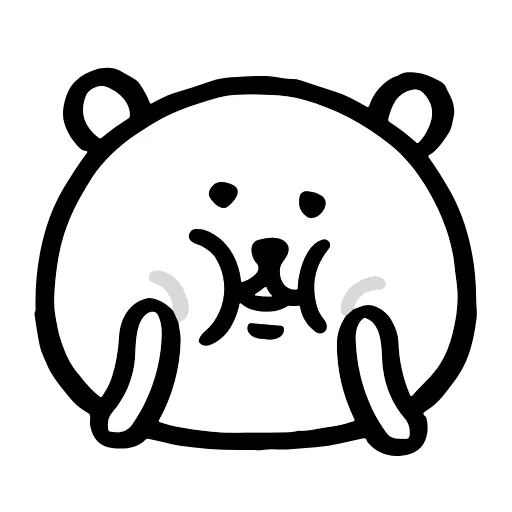 🫢 Эмодзи «‍ funny bear» для Telegram