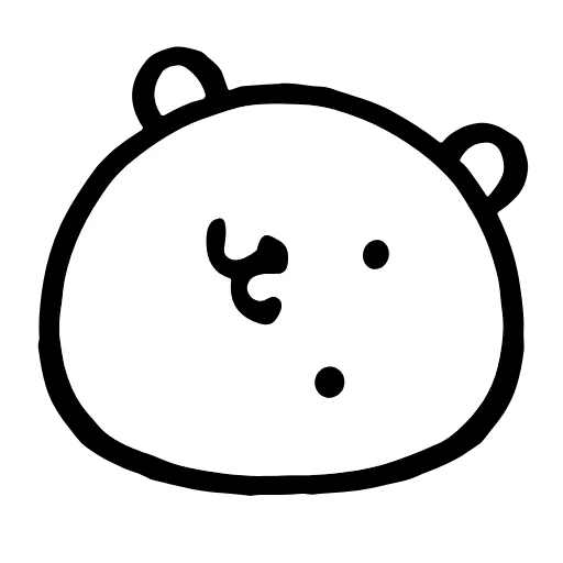 🫠 Эмодзи «‍ funny bear» для Telegram