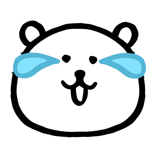 😂 Эмодзи «‍ funny bear» для Telegram