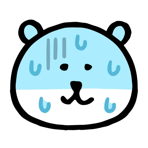 😨 Эмодзи «‍ funny bear» для Telegram