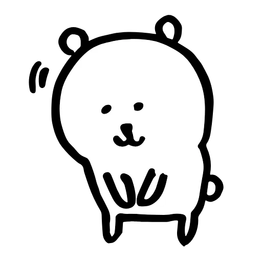 🥺 Эмодзи «‍ funny bear» для Telegram