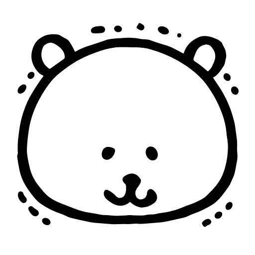 🙂 Эмодзи «‍ funny bear» для Telegram