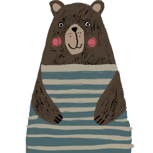 Стикерпак Funny bears для Telegram — скачать