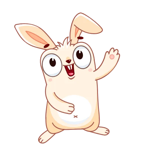 Стикерпак Fantik Rabbit для Telegram