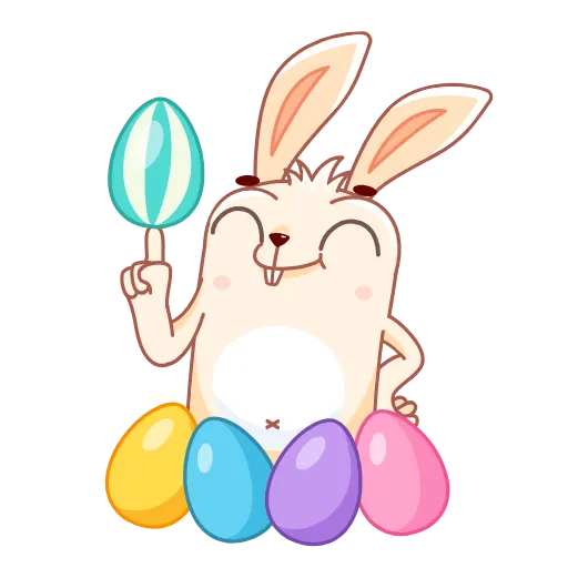 🤹‍♂️ Стикер «Fantik Rabbit» для Telegram