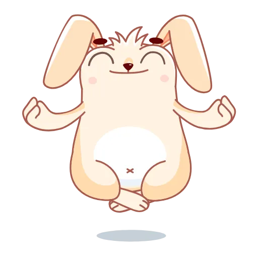 🧘‍♀️ Стикер «Fantik Rabbit» для Telegram