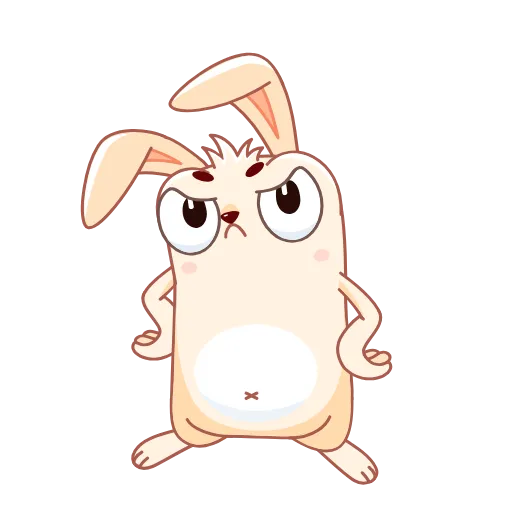 😠 Стикер «Fantik Rabbit» для Telegram