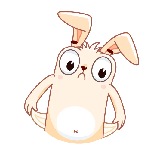 ☹️ Стикер «Fantik Rabbit» для Telegram