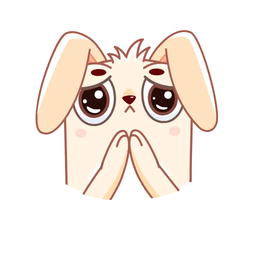 🥺 Стикер «Fantik Rabbit» для Telegram