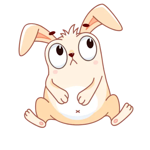 ☹️ Стикер «Fantik Rabbit» для Telegram