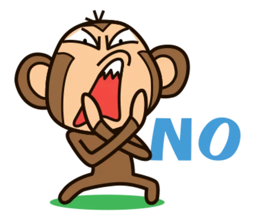 🐵 Стикер «Funny Monkeys» для Telegram