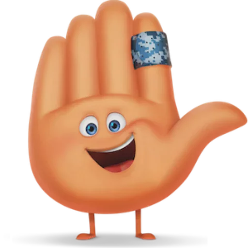 ✋ Стикер «Funny stickers?» для Telegram