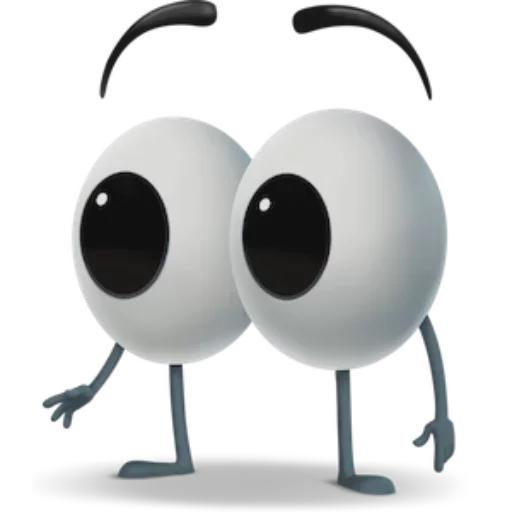 👀 Стикер «Funny stickers?» для Telegram