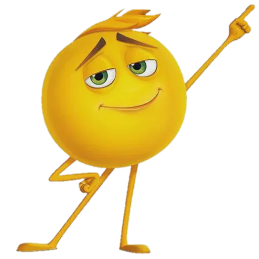 ☝ Стикер «Funny stickers?» для Telegram