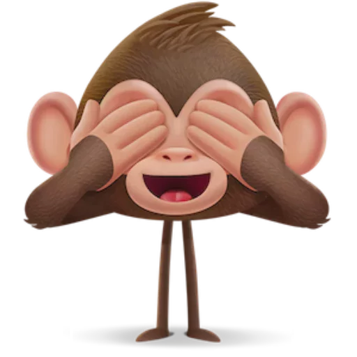 🙈 Стикер «Funny stickers?» для Telegram