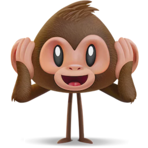 🙉 Стикер «Funny stickers?» для Telegram