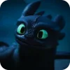 🍲 Эмодзи «Funny Toothless» для Telegram
