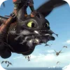 🐦 Эмодзи «Funny Toothless» для Telegram