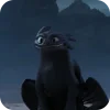 🌌 Эмодзи «Funny Toothless» для Telegram