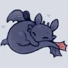 🤩 Эмодзи «Funny Toothless» для Telegram